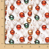 Popelín Algodón Navidad Bolas - Ribes y Casals