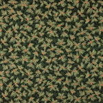 Algodón Navidad Bouquet Muérdago Verde - Ribes y Casals