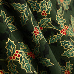 Algodón Navidad Bouquet Muérdago Verde - Ribes y Casals