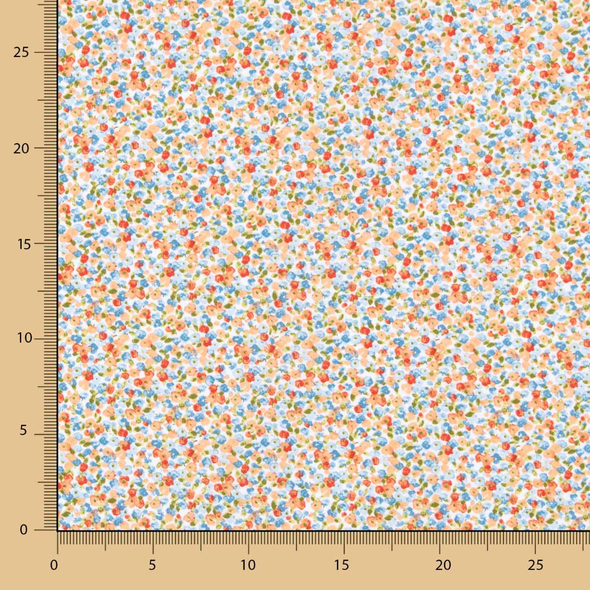Popelín Algodón Orgánico Florencia Miel - Ribes y Casals