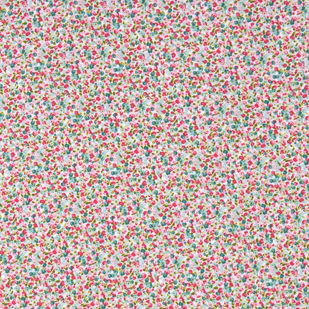 Popelín Algodón Orgánico Florencia Rosada - Ribes y Casals