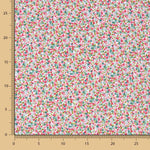 Popelín Algodón Orgánico Florencia Rosada - Ribes y Casals