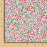 Popelín Algodón Orgánico Florencia Rosada - Ribes y Casals