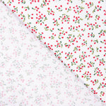 Popelín Algodón Orgánico Infantil Cerezas Mini - Ribes y Casals