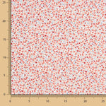 Popelín Algodón Orgánico Infantil Flor Carla - Ribes y Casals