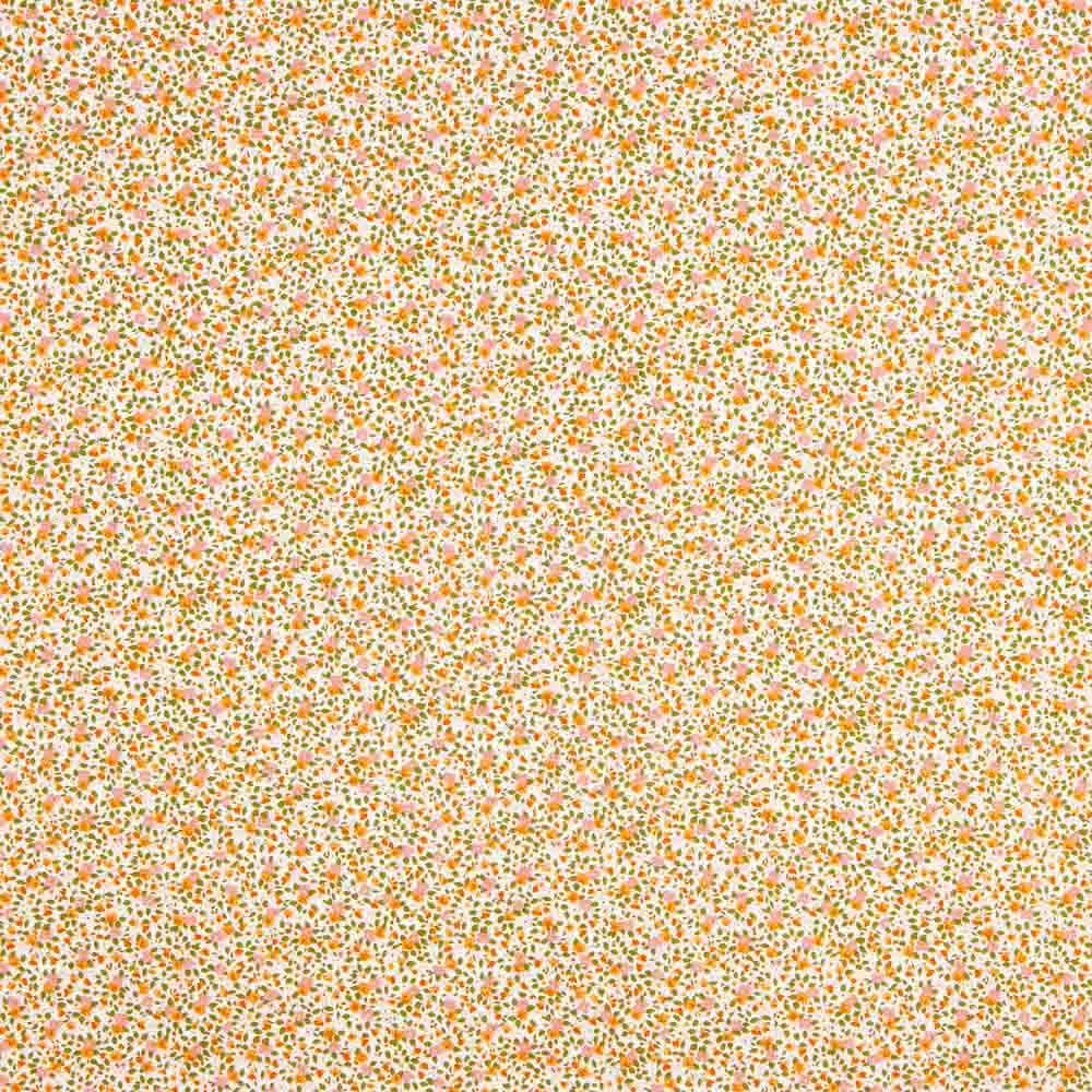 Popelín Algodón Orgánico Infantil Flor Isabel - Ribes y Casals