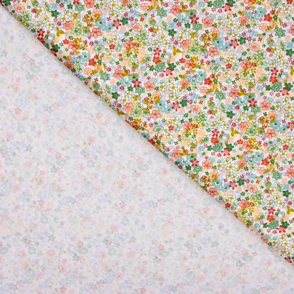 Popelín Algodón Orgánico Infantil Flor Josefa - Ribes y Casals