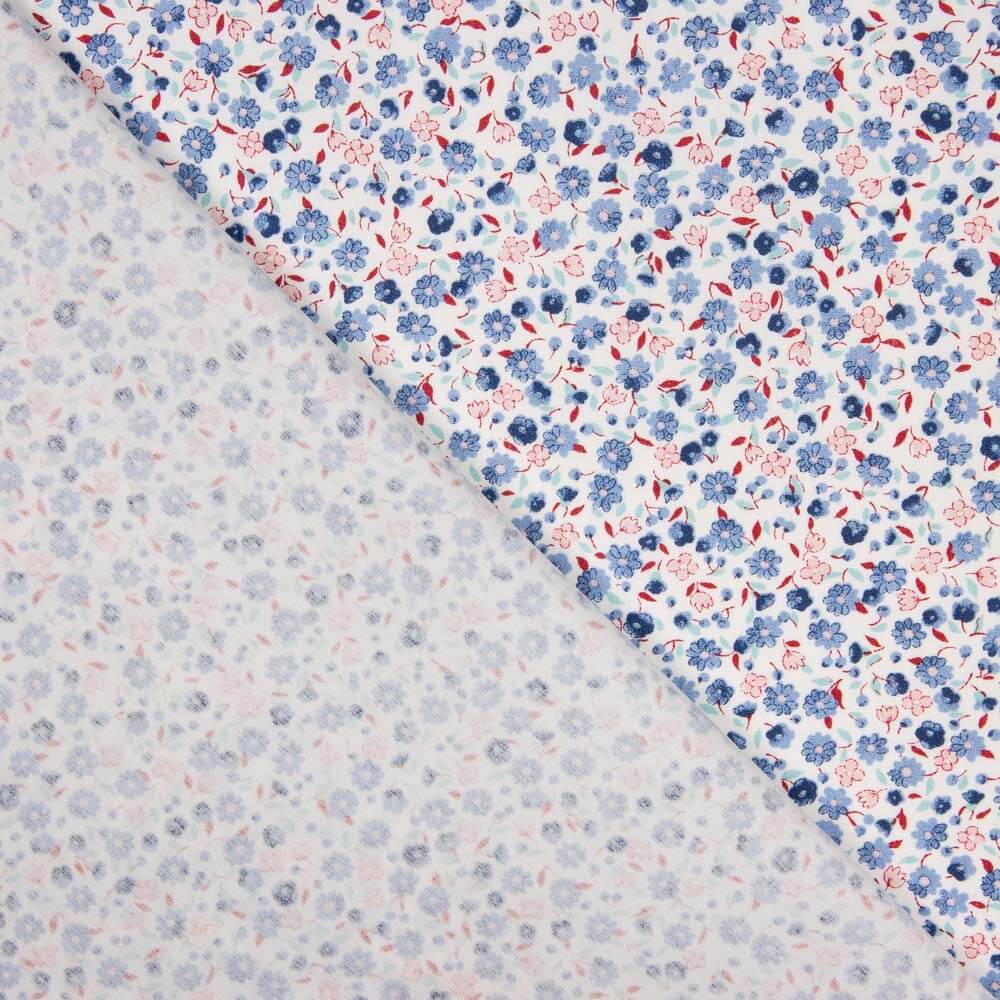 Popelín Algodón Orgánico Infantil Flor Stella - Ribes y Casals