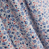 Popelín Algodón Orgánico Infantil Flor Stella - Ribes y Casals