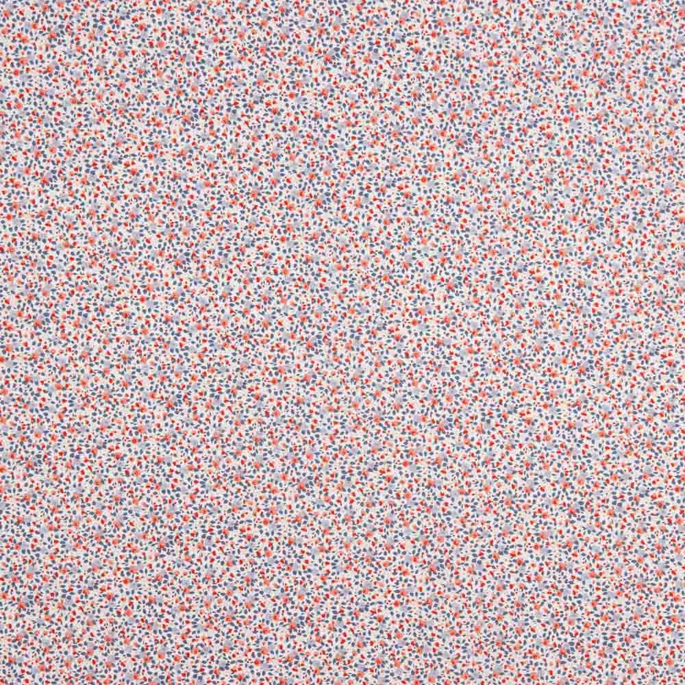 Popelín Algodón Orgánico Infantil Flor Yurena - Ribes y Casals