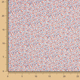 Popelín Algodón Orgánico Infantil Flor Yurena - Ribes y Casals