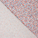 Popelín Algodón Orgánico Infantil Flor Yurena - Ribes y Casals