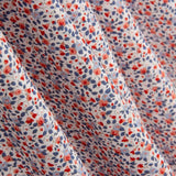 Popelín Algodón Orgánico Infantil Flor Yurena - Ribes y Casals