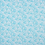 Popelín Algodón Orgánico Infantil Jardín Rosas Azules - Ribes y Casals