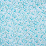 Popelín Algodón Orgánico Infantil Jardín Rosas Azules - Ribes y Casals