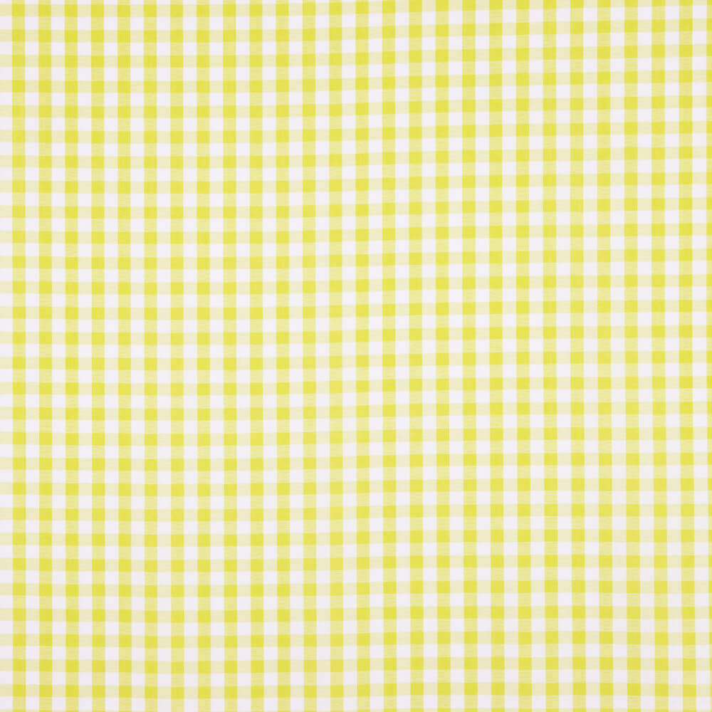 Popelín Algodón Orgánico Infantil Maxi Cuadro Lima - Ribes y Casals