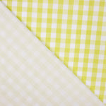 Popelín Algodón Orgánico Infantil Maxi Cuadro Lima - Ribes y Casals