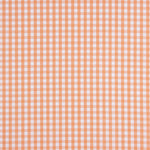 Popelín Algodón Orgánico Infantil Maxi Cuadro Naranja - Ribes y Casals