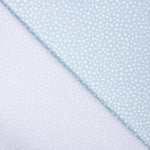 Popelín Algodón Orgánico Infantil Mini Estrella Azul - Ribes y Casals