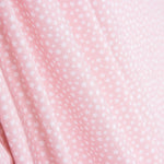 Popelín Algodón Orgánico Infantil Mini Estrella Rosa - Ribes y Casals