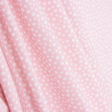 Popelín Algodón Orgánico Infantil Mini Estrella Rosa - Ribes y Casals