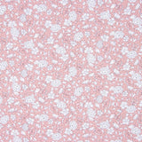 Popelín Algodón Orgánico Infantil Mini Flor Lunar Rosa - Ribes y Casals