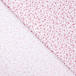 Popelín Algodón Orgánico Infantil Mini Flor Rosa - Ribes y Casals