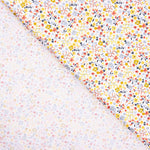 Popelín Algodón Orgánico Infantil Mini Jardín Amarillo - Ribes y Casals