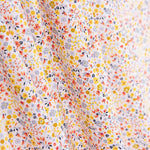 Popelín Algodón Orgánico Infantil Mini Jardín Amarillo - Ribes y Casals