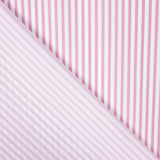 Popelín Algodón Orgánico Infantil Mini Raya Rosa - Ribes y Casals