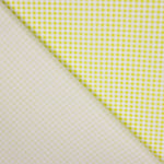 Popelín Algodón Orgánico Infantil Mini Cuadro Lima - Ribes y Casals