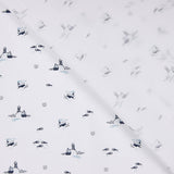 Retal Popelín Algodón Orgánico Naútico 130x150 cms - Ribes y Casals