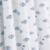 Popelín Algodón Orgánico Pececitos - Ribes y Casals