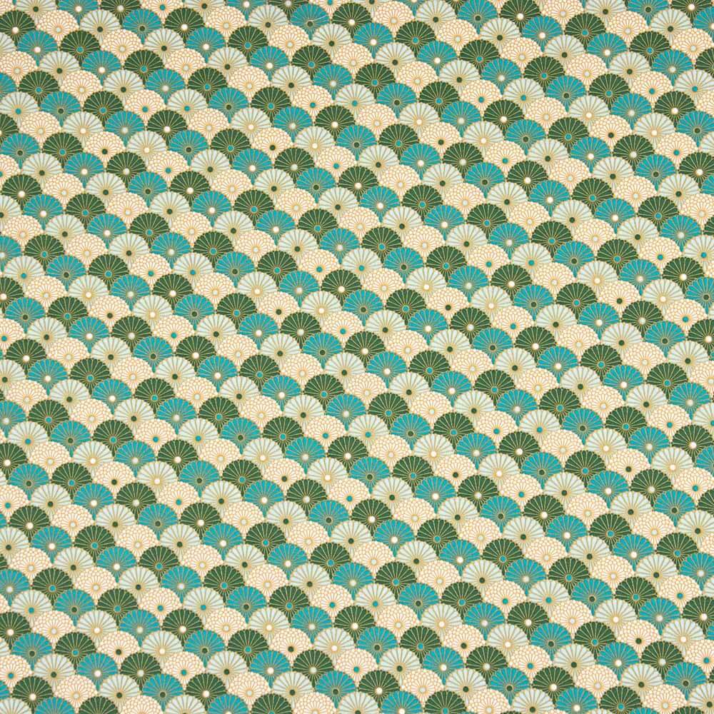 Popelín Algodón Pai Pai Verde Oeko-Tex® - Ribes y Casals