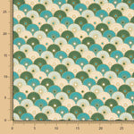 Popelín Algodón Pai Pai Verde Oeko-Tex® - Ribes y Casals