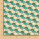 Popelín Algodón Pai Pai Verde Oeko-Tex® - Ribes y Casals