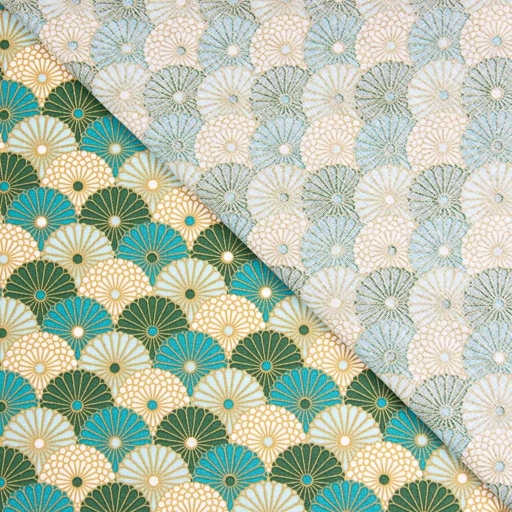 Popelín Algodón Pai Pai Verde Oeko-Tex® - Ribes y Casals