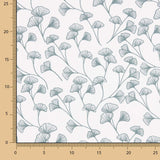 Popelín Algodón Ramas Blancas - Ribes y Casals