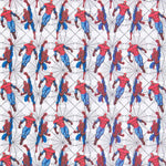 Popelín Algodón Hombre Araña Blanco - Ribes y Casals