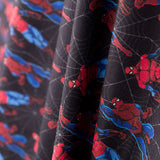 Popelín Algodón Hombre Araña Negro - Ribes y Casals