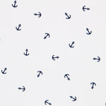 Popelín Anclas Blanco - Ribes y Casals