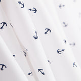 Popelín Anclas Blanco - Ribes y Casals