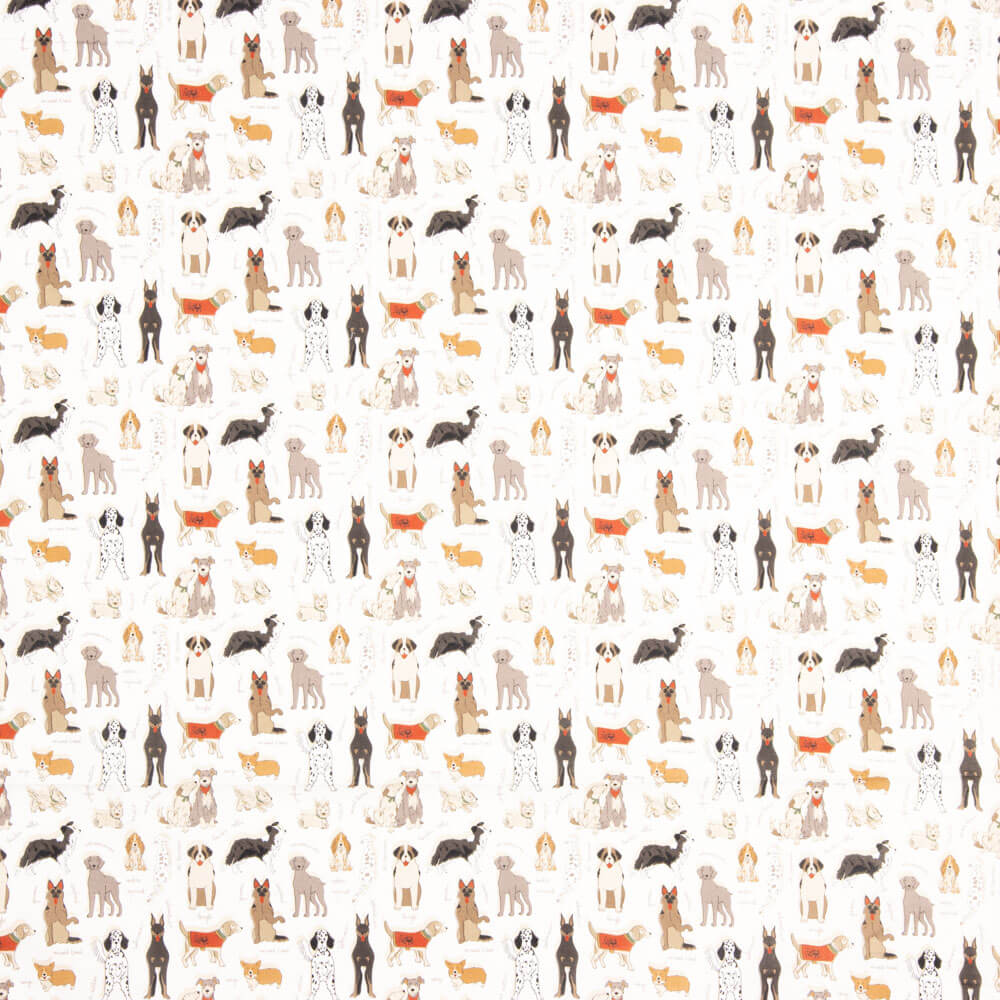 Popelín Algodón Perros - Ribes y Casals