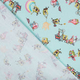 Popelín Bob Esponja Verde - Ribes y Casals