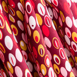 Popelín Círculos Rojo - Ribes y Casals