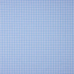 Popelín Camisería Cuadros Azul - Ribes y Casals