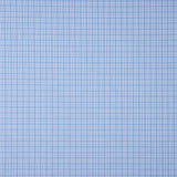 Popelín Camisería Cuadros Azul - Ribes y Casals