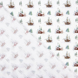 Popelín Camisero Nieve - Ribes y Casals