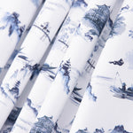 Popelín Camisero Toile Asia - Ribes y Casals