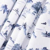 Popelín Camisero Toile Asia - Ribes y Casals